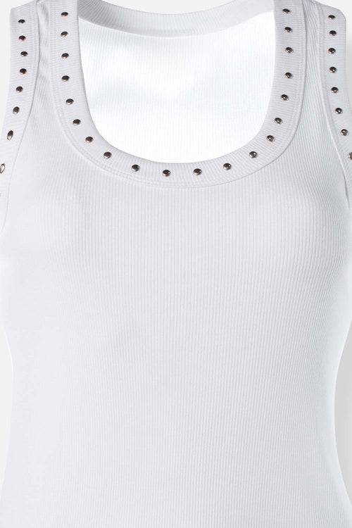 Card slide image -  CAMISETA DE MOVIES BLANCA SLIM FIT PARA MUJER