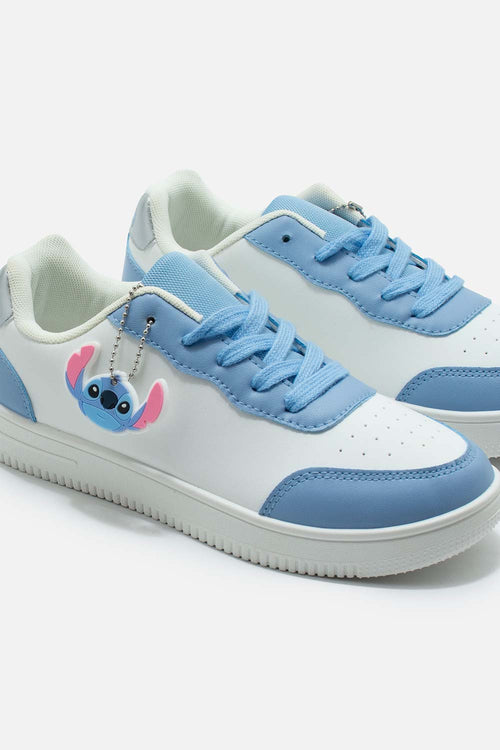TENIS DE STITCH BLANCOS PARA MUJER