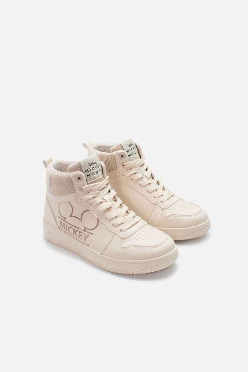 TENIS DE MICKEY EN BOTA PARA MUJER