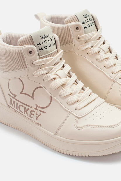 TENIS DE MICKEY EN BOTA PARA MUJER