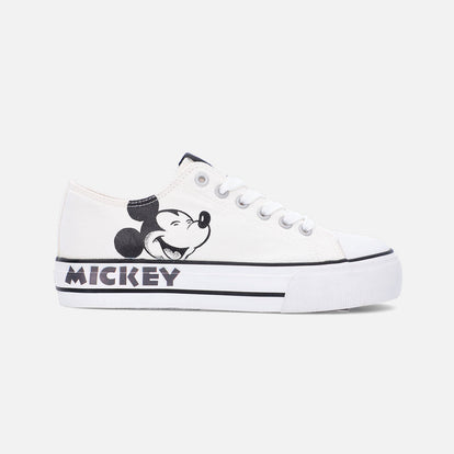  TENIS DE MICKEY MOUSE BLANCOS PARA MUJER